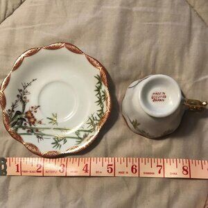 Vintage 'Occupied Japan' porcelain saucer & teacup